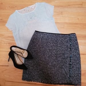 Tahari Boucle Tweed Skirt